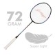 LI-NING Windstorm 72 Badminton Racquet (Black/Charcoal/Peach, Unstrung)