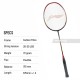 LI-NING Windstorm 72 Badminton Racquet (Black/Red, Unstrung)