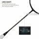 LI-NING Turbo Charging Z Drive Badminton Racquet (Unstrung, Black/Gold)