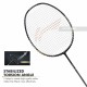 LI-NING Turbo Charging Z Drive Badminton Racquet (Unstrung, Black/Gold)