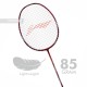 LI-NING Turbo Charging Z Combat Badminton Racquet (G6, Unstrung, Red/Black)