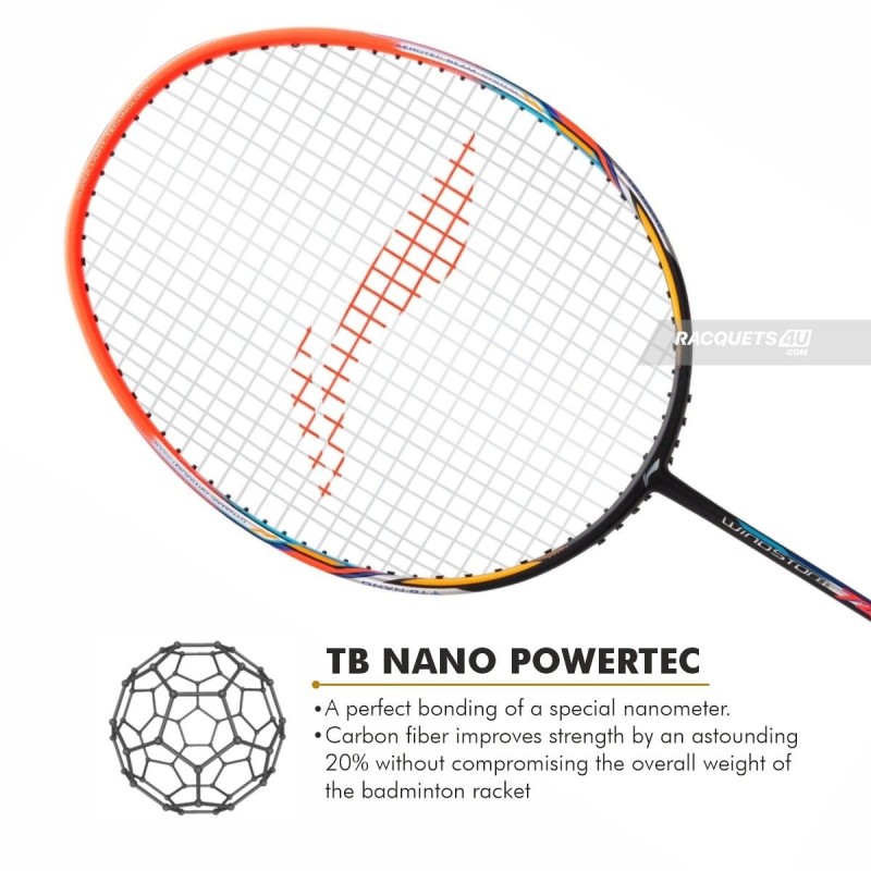 LI-NING Windstorm 72 Badminton Racquet (Unstrung)