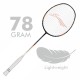 LI-NING Air-Force 78 G3 Badminton Racquet (Merlot/White/Amber, Unstrung)