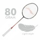 LI-NING Air-Force 80 G3 Badminton Racquet (Dark Grey/Amber/Gold, Unstrung)