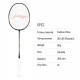 LI-NING Turbo Charging Z Combat Badminton Racquet (Unstrung, Black/Cooper)
