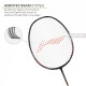 LI-NING Turbo Charging Z Combat Badminton Racquet (Unstrung, Black/Cooper)