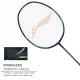 LI-NING Turbo Charging Z Boost Badminton Racquet (Navy/Silver, Unstrung)
