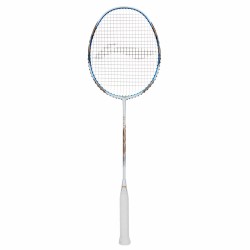LI-NING Ignite 8 Badminton Racquet (Pearl White/Blue, Unstrung)