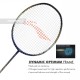 LI-NING Windstorm 72 Badminton Racquet (Navy/Black, Unstrung)