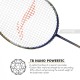 LI-NING Windstorm 72 Badminton Racquet (Navy/Black, Unstrung)