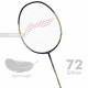 LI-NING Windstorm 72 Badminton Racquet (Black/Gold, Unstrung)