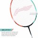 LI-NING Halbertec 7000 Badminton Racquet (Green/Orange, Unstrung)