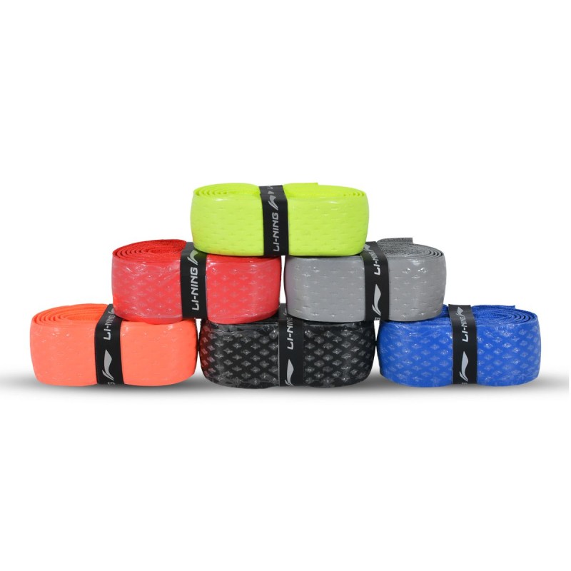LI-NING GP18 Replacement Badminton Grip (3 Pcs, Assorted)