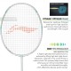 LI-NING AX-FORCE 60 Badminton Racquet (White, Unstrung)
