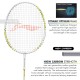 LI-NING Bladex Spiral Badminton Racquet (Neon Brilliant Yellow, Unstrung)