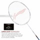 LI-NING G Force 3900 II Superlite Badminton Racquet (White, Unstrung)