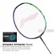LI-NING Halbertec 9000 Badminton Racquet (Green/Purple, Unstrung)