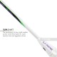 LI-NING Halbertec 9000 Badminton Racquet (Green/Purple, Unstrung)