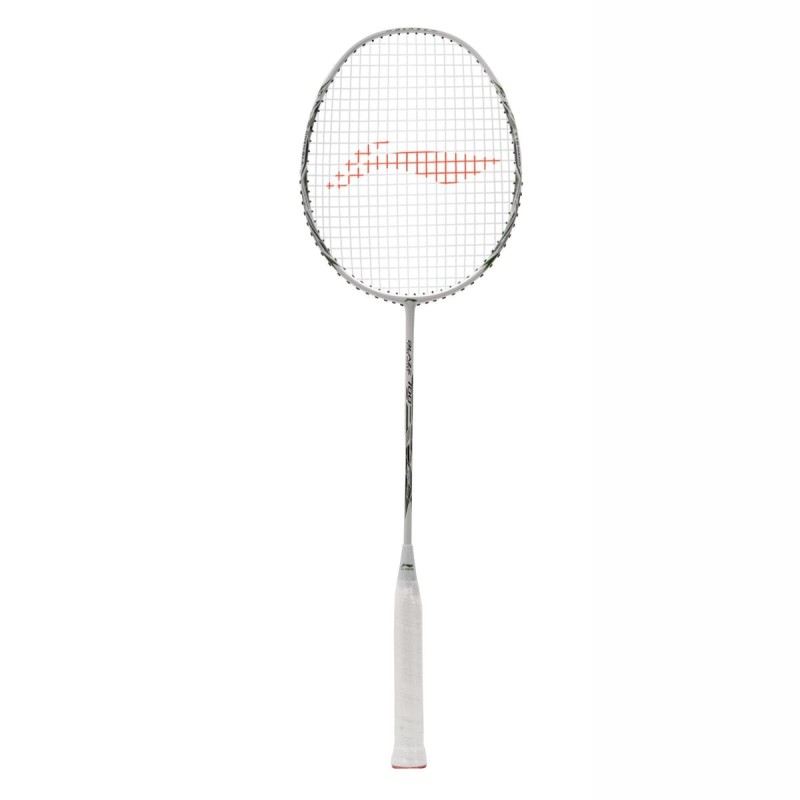 LI-NING Blaze 100 Badminton Racquet (White/Black/Emerald, Unstrung)