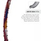 LI-NING Blaze 100 Badminton Racquet (Merlot/Gold/Red, Unstrung)