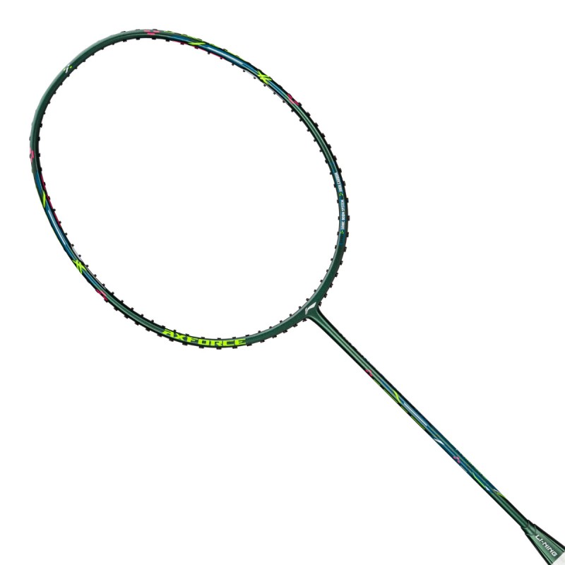 LI-NING AX-FORCE Cannon Badminton Racquet (Deep Teal, Unstrung)