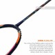 LI-NING Tectonic 6 Badminton Racquet (Orange/Black, Unstrung)