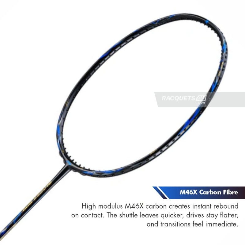 LI-NING Bladex 800 Speed Badminton Racquet (Storm Blue, Unstrung)