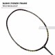 LI-NING Ignite 8 Badminton Racquet (Cool Gray/Bull Red, Unstrung)