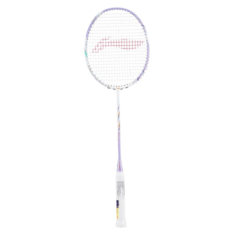 LI-NING Bladex 600 Badminton Racquet (Pearl White/Zircon, Unstrung)