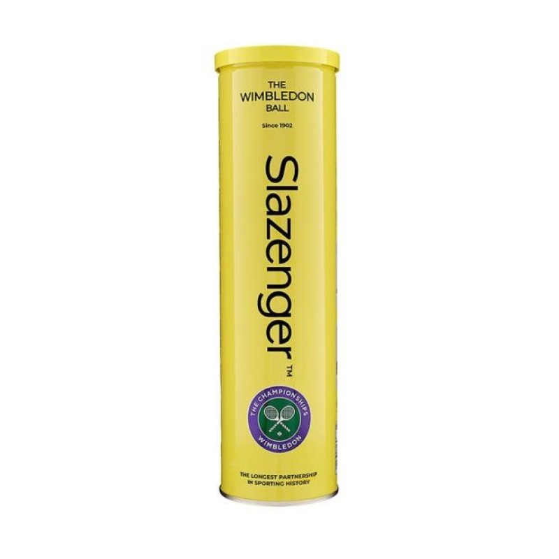 SLAZENGER Wimbledon Tennis Ball CAN (3 Balls)