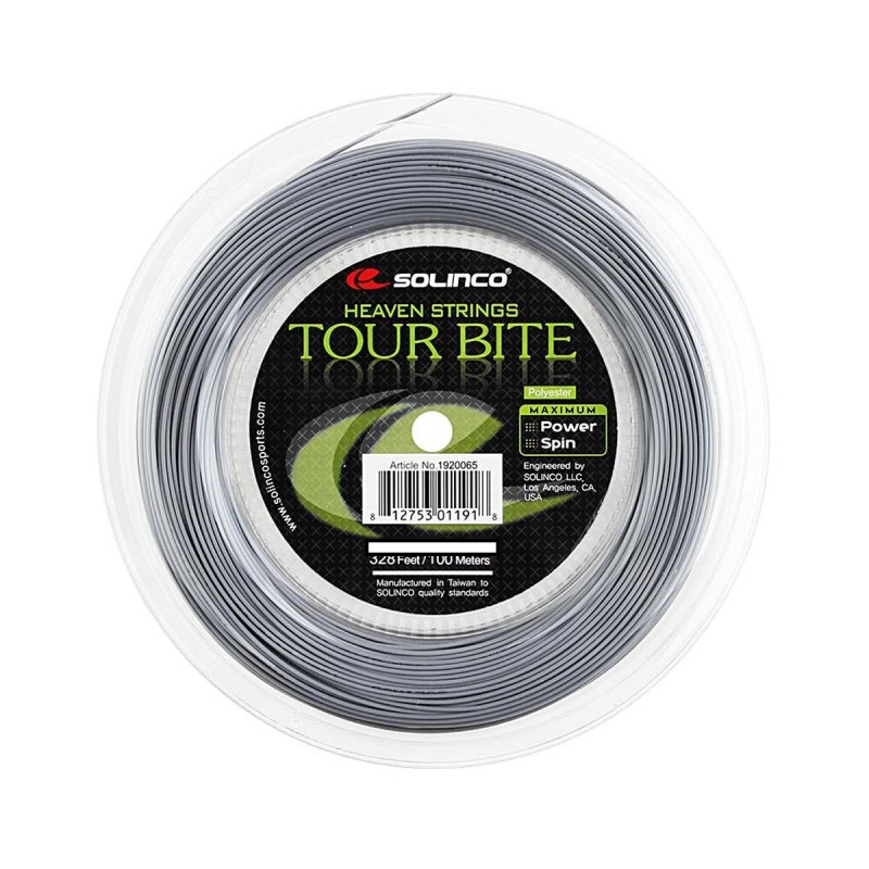 SOLINCO Tour Bite Tennis String Mini Reel (16 / 1.30mm, 100 m)