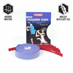 TOURNA Original Overgrip XL (10 Grips on roll, Blue)