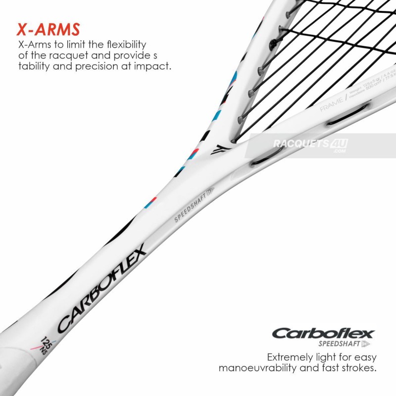 TECNIFIBRE Carboflex 125 NS X-Top V2 Squash Racquet