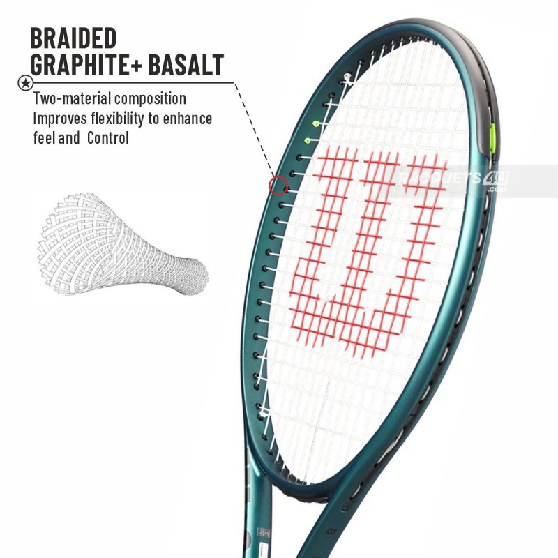 WILSON Blade 100UL V9 Tennis Racquet (265 g, Unstrung)