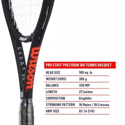 Wilson Pro Staff Precision 100 Tennis Racquet (Strung)