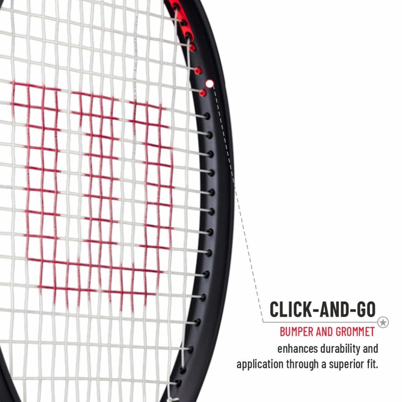 WILSON Clash 100 Pro V3 Tennis Racquet (303g, Unstrung)