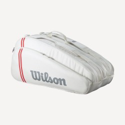 Wilson Tour 12R Tennis Kit Bag (Off White)