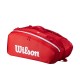 Wilson Super Tour 15R 2025 Tennis Kit Bag (Red)