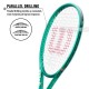 WILSON Blade 98 Pro 16x19 V10 Tennis Racquet (305 g, Unstrung)