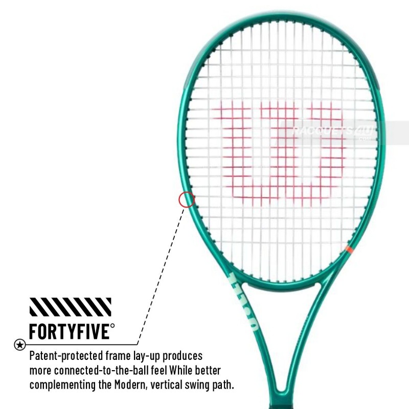 WILSON Blade 98 16x19 V10 Tennis Racquet (305 g, Unstrung)