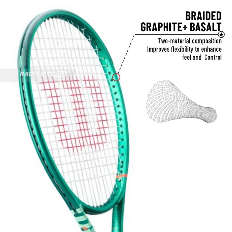 WILSON Blade 98 16x19 V10 Tennis Racquet (305 g, Unstrung)
