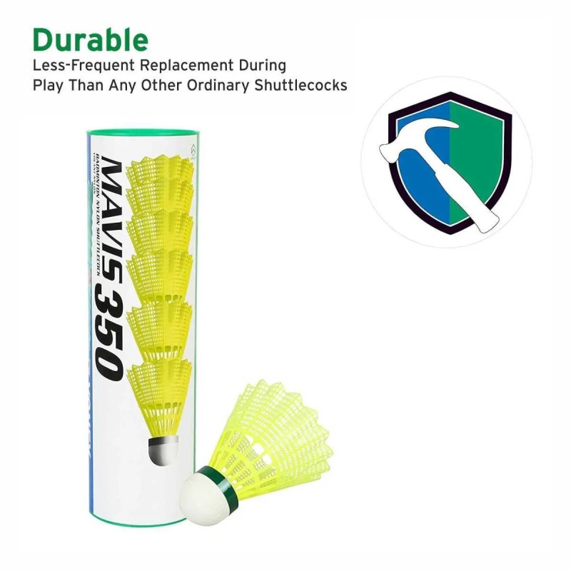 YONEX Mavis 350 Badminton Shuttlecock (Pack of 4)