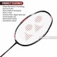 YONEX Duora Z Strike  Badminton Racquet (Black/White, Unstrung)