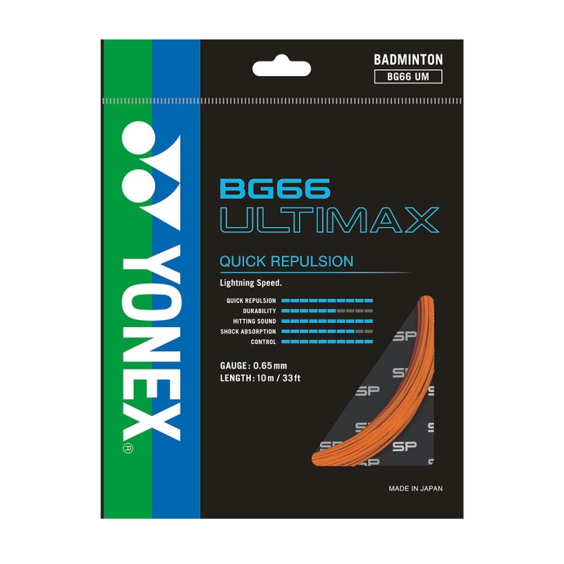 YONEX BG 66 Ultimax Badminton String
