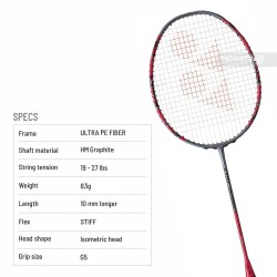 YONEX Arcsaber 11 Pro Badminton Racquet (Grayish Pearl, Unstrung)