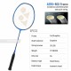 Yonex Nanoray 72 Light Badminton Racquet (Strung, Blue)