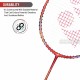 Yonex Nanoray 72 Light Badminton Racquet (Strung, Red)