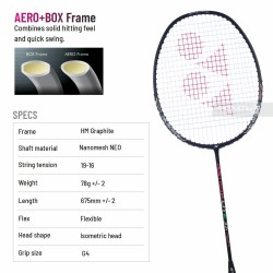 YONEX Astrox Lite 37I Badminton Racquet (Strung)