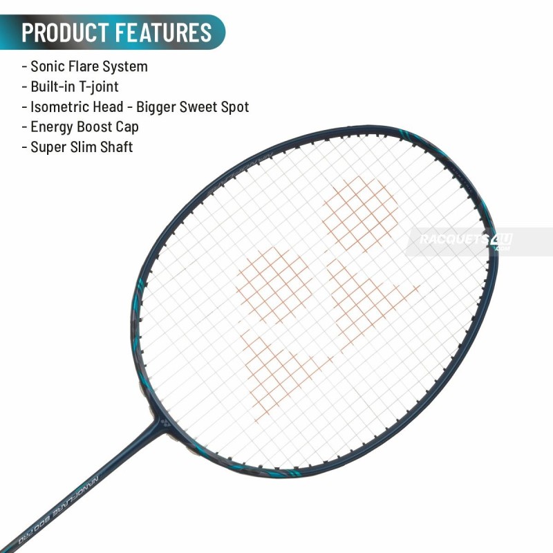 YONEX Nanoflare 800 Pro Badminton Racquet (Unstrung, Deep Green)
