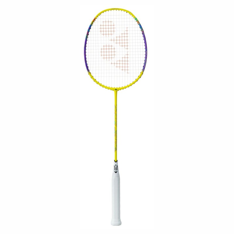 YONEX Nanoflare 002 Clear Badminton Racquet (G4 Strung, Yellow)
